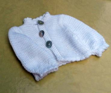 Preview: Baby Hose, Hose, Strickhose, Kombi Mode, weiß, Taufe, Baby, Baumwolle